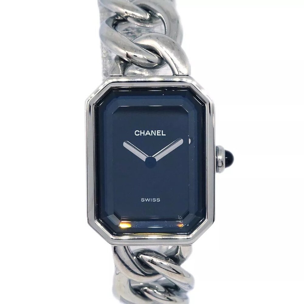 Chanel Premiere Quartz Watch Silver SS #M - Picture 4 of 8